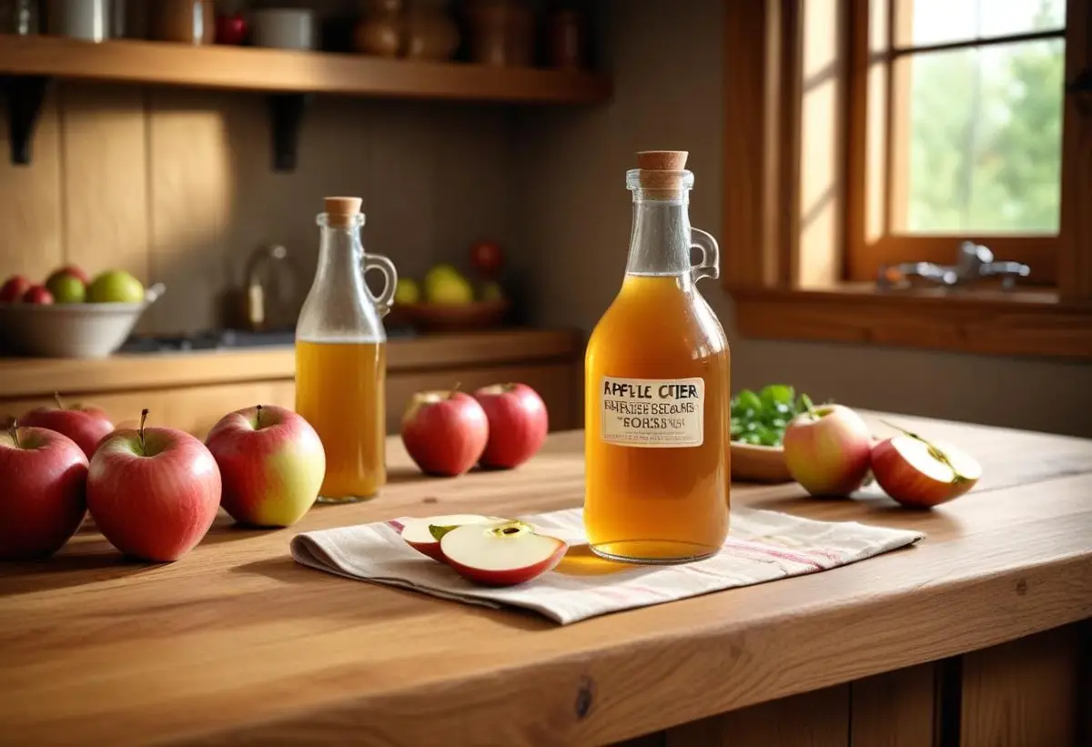 Äppelcidervinäger illustration