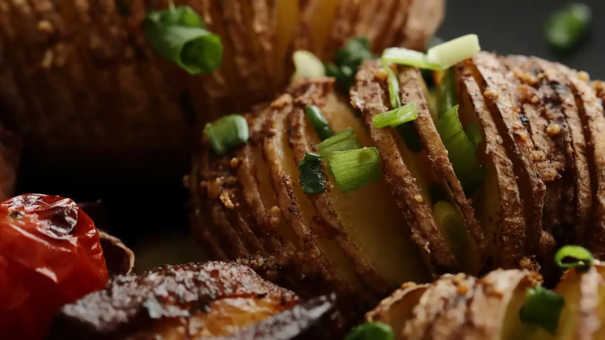 Hasselbackspotatis
