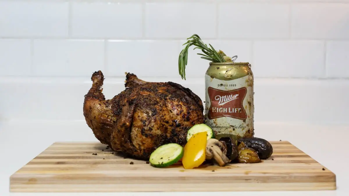 Recept på grillad ölburkskyckling